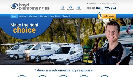 New Website Launched for Boyd Plumbing and Gas